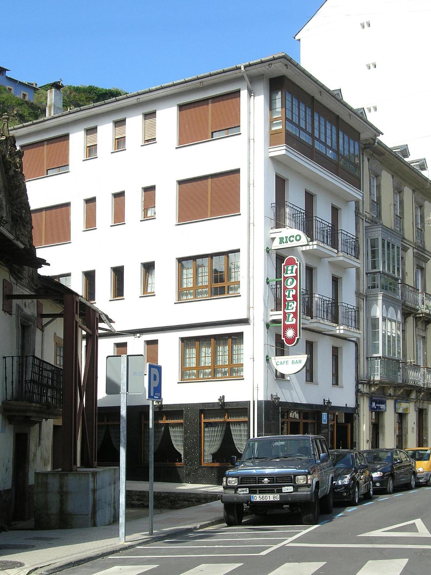 Hotel Rico Luarca Exterior foto